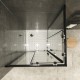 LANABLACK+ porte douche 190 cm transparente