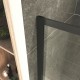 LANABLACK+ porte douche 190 cm transparente