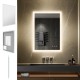 TEMEO Miroir LED lumineux 50x70