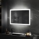 TEMEO Miroir LED lumineux 50x70