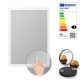 TEMEO Miroir LED lumineux 50x70