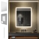 TEMEO Miroir LED lumineux 80x100