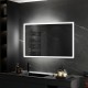 TEMEO Miroir LED lumineux 80x120